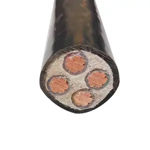 4 Core 10sqmm 16sqmm 25sqmm 35sqmm 50sqmm 70sqmm 95sqmm 120sqmm Armoured XLPE Insulated Plain Copper Cable Wire