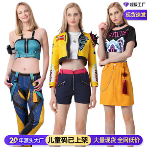 Disfraces de Cosplay de K-Pop para Chicas, Traje de Lumi Bordado, Disfraz de Zoe Mila, Tela de Poliéster, Disfraz para Halloween, Europa - Product Image 4