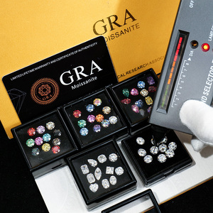 Wholesale Gemstone Gra Certificate 3ex Emerald Round Heart Cut Pass <strong>Diamond</strong> <strong>Tester</strong> Flawless D Color Vvs Loose Stone <strong>Moissanite</strong> - Product Image 2