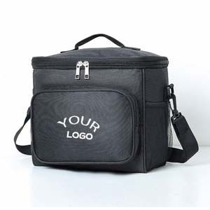 2025 Popular Large Capacity Custom Logo Eco-Friendly Polyester Foldable <b>Lunch</b> <b>Bag</b> Promotional Insulated Shoulder <b>Backpack</b> - Product Image 1