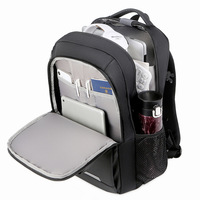 Sac à dos pour ordinateur portable de voyage d'affaires, 15 pouces, imperméable, Oxford, antivol, en Polyester, avec chargeur USB, bande réfléchissante, grande capacité