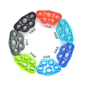 Extensor de Dedos de Silicona de Alta Calidad, Bandas de Resistencia para Manos, Ejercitador para Fortalecer el Agarre, Entrenador para Ejercicios de Artritis - Product Image 4