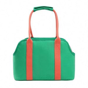 Sac de transport pour animaux de compagnie (chats et chiens) de luxe, élégant, nouveau design, en toile durable, grande capacité, pour les voyages en extérieur, fabriqué en usine BSCI. - Product Image 5