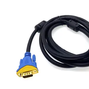 Kabel VGA PC 3 + 9 HD, Kabel VGA Komputer atau DVD, Kabel VGA PC 3 + 9 HD 1.5-50M, Kabel VGA PC atau Proyektor untuk Pria