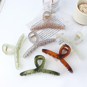 Pinza <span class=keywords><strong>de</strong></span> Pelo <span class=keywords><strong>de</strong></span> Lujo para Mujer, Clip para el Cabello Trasero <span class=keywords><strong>de</strong></span> la Cabeza, Pinza <span class=keywords><strong>de</strong></span> Garra <span class=keywords><strong>de</strong></span> 13CM, Accesorio Sencillo y Elegante para Fijar Moños y Colas <span class=keywords><strong>de</strong></span> <span class=keywords><strong>Caballo</strong></span>, Ideal para Fiestas - Product Image 3