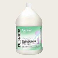 OEM Ecológico Biodegradable Perro Champú Control de olores Hidratante Piel y abrigo 3.78L Uso en el baño