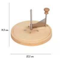 2025 Râpe à fromage rotative Trancheuse à fromage au chocolat pour fromage Tete De Moine avec 'Choco Roulette'