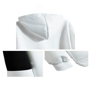 เสื้อมีฮู้ดแขนยาวทรงหลวมแฟชั่นฮิปฮอปของผู้ชายปักลาย3D TKAN179D ออกแบบได้ตามต้องการ - Product Image 3