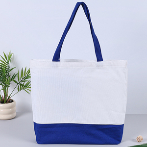 Sac fourre-tout réutilisable en toile de coton avec soufflet, longues poignées, options multiples de poignées, emballage en boîte, 13x15 pouces, bandoulière, usage quotidien - Product Image 3