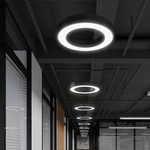 Hot Sell Aluminium Suspended Circular Ring Light Moderne Decken leuchten