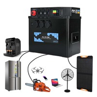 Licitti En İyi 12V 3000 Watt Saf Sinüs Dalgası MPPT İnvertörlü Güneş Enerjisi Jeneratörü LiFePO4 Pil Depolama Araç Uyumlu Taşınabilir İstasyon