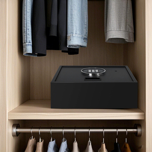 Trung Quốc Nhà sản xuất của an ninh cao Hidden Vault khách sạn an toàn hộp thông minh điện tử kỹ thuật số văn phòng an toàn <span class=keywords><strong>LCD</strong></span> hiển thị cho máy tính xách tay - Product Image 5