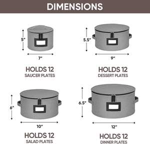 Juego <span class=keywords><strong>de</strong></span> 4 Contenedores <span class=keywords><strong>de</strong></span> Almacenamiento <span class=keywords><strong>de</strong></span> Vajilla <span class=keywords><strong>de</strong></span> Plástico Rígido <span class=keywords><strong>de</strong></span> Primera Calidad <span class=keywords><strong>para</strong></span> Organización <span class=keywords><strong>de</strong></span> Platos <span class=keywords><strong>y</strong></span> Vajilla en la Cocina - Product Image 2