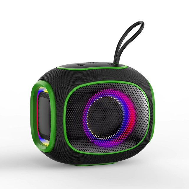 IPX5 Waterproof Blue Tooth Speakers Wireless Speaker With LED Light Portable Mini Bluetooth 5.4 Speaker Box With DSP