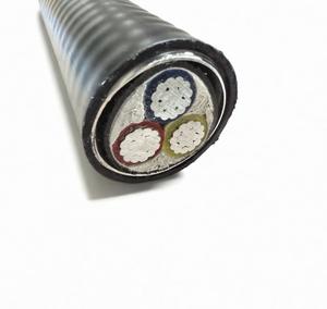 Vente directe d'usine de câbles <span class=keywords><strong>Teck</strong></span> 90 3x1/0AWG 3x2/0AWG Câble d'alimentation blindé flexible - Product Image 3