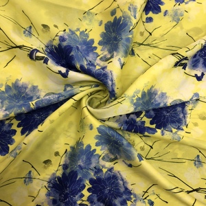 Bán Buôn In Kỹ Thuật Số <span class=keywords><strong>Polyester</strong></span> Spandex Satin <span class=keywords><strong>Chiffon</strong></span> Cho Khăn Của Phụ Nữ - Product Image 1