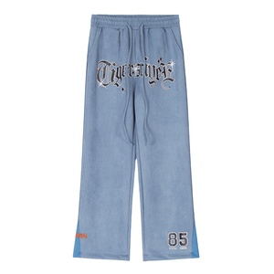 Jeans da uomo Jeans oversize con stampa Hip Hop Jeans in Denim per uomo sostenibile pantaloni larghi per uomo - Product Image 1