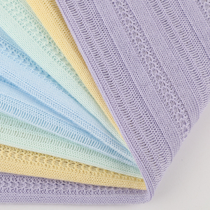 Bán Buôn Tùy Chỉnh Jacquard Vải Dệt Kim 100% Polyester Thiết Kế Đơn Giản Ngoại Quan Mô Hình Thời Trang Rất Nhiều Cổ Phiếu Cho Phụ Nữ Của Quần Áo - Product Image 2