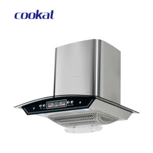 Campana Extractora de Cocina Eléctrica de 90 cm, Extractor Vertical de Bajo Ruido, Electrodoméstico para el Hogar, Luz LED, Carcasa de Acero Inoxidable - Product Image 4