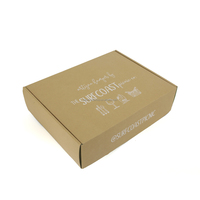 Caja de Cartón Corrugado Plana, Recubierta, Pequeña, para Regalos, Embalaje, Envíos Postales
