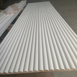 באיכות גבוהה reline remdf shiplap קיר לוח מודרני לבן מודרני לחות הוכחה לחות 5 שנים אחריות מלון - Product Image 6