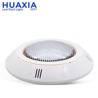 Lumière LED sous-marine étanche IP68 RGB 12V, émission verte chaude, blanche, bleue, matériau PC, lumières de piscine, télécommande