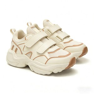 รองเท้าเด็กขายส่ง สำหรับเด็กอายุ 7-12 ปี รองเท้าเด็กผู้หญิง พื้นหนา PU แบบหนา รองเท้าเดินแบบ unisex สายรัดหัวเข็มขัด กันลื่น - Product Image 3