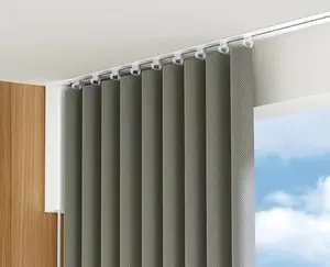 Electric Curtain Motor Curtains Automatic Smart Home Automation Tuya Google Electric Remote Control Drapery System Curtain Motor