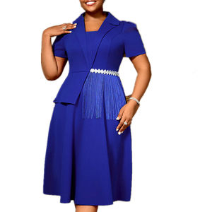 Abbigliamento da <span class=keywords><strong>Lavoro</strong></span> per Donne Formose 2025 Nuovi <span class=keywords><strong>Vestiti</strong></span> per Donne Curvy - Product Image 1