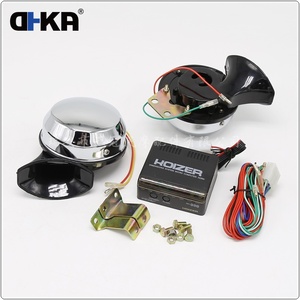 12v 6 8 10 גוונים אופנוע צופר חשמלי צופר חשמלי כפול רכב צופר צליל עם as069a - Product Image 3