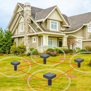 Открытый садовый Репеллент для животных, отпугиватель мышей, Отпугиватель змей на солнечной батарее - Product Image 6