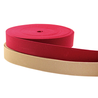 Bande élastique tissée de 25 mm en polyester et caoutchouc extensible pour ceinture de vêtement