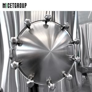 Cuve de mélange chauffante et refroidissante en acier inoxydable 6000L, de qualité alimentaire, pour jus, boissons, lait, sauces et produits alimentaires - Product Image 5