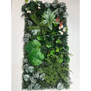 Panel de Pared de Césped Artificial Verde, Helecho Tropical de 50x100cm, <span class=keywords><strong>para</strong></span> Decoración de Fondo en Hogar, Jardín y Hotel, Venta al Por Mayor - Product Image 5