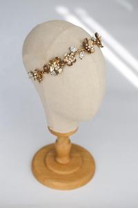 2020 नवीनतम सुरुचिपूर्ण हस्तनिर्मित विंटेज सोना चढ़ाना उच्च गुणवत्ता फूल वेडिंग दुल्हन hairbands - Product Image 2