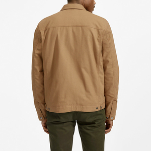Chaqueta Acolchada de Algodón con Forro de Lona, Cierre de Cremallera de Dos Lados, Chaqueta Vintage <span class=keywords><strong>para</strong></span> <span class=keywords><strong>Hombre</strong></span> de Alta Calidad a Precio Económico - Product Image 3