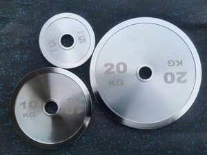 Plaques d'haltérophilie en acier personnalisées Disques de kg lb standard Plaque d'haltérophilie Discos Disco De Para Pesa Gym - Product Image 5