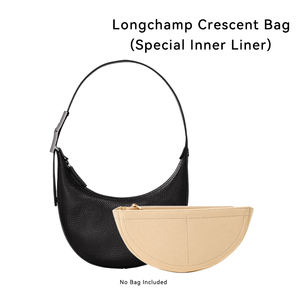 Organisateur de <span class=keywords><strong>sac</strong></span> <span class=keywords><strong>à</strong></span> <span class=keywords><strong>main</strong></span> en feutre tendance avec fermeture éclair pour trousse de toilette et cosmétiques, insert de <span class=keywords><strong>sac</strong></span> en feutre pour <span class=keywords><strong>sac</strong></span> fourre-tout - Product Image 1