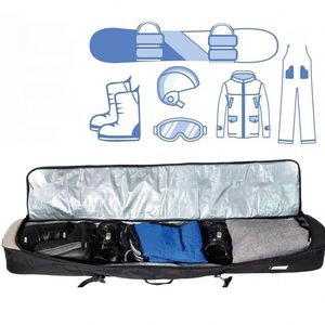 Bolsa de Viaje para Snowboard con Muestra Gratis, Tejido Reforzado 1680D y Doble Acolchado para Equipo de Esquí Seguro - Product Image 1