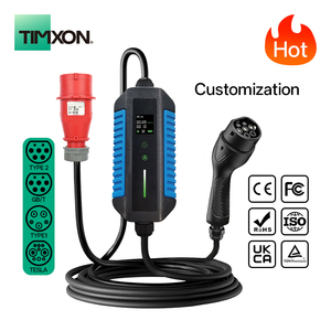 Chargeur Portable EV AC station de charge de véhicule électrique personnalisation Type1 Type2 pour <span class=keywords><strong>prise</strong></span> <span class=keywords><strong>Tesla</strong></span> Station de recharge EV - Product Image 1