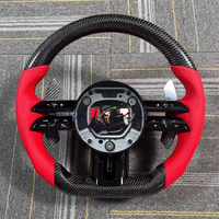 Accesorios de Alta Calidad para Automóviles Mercedes Benz AMG GL CLS W205 C63 W204 W168 W177 C217 W211 W222, Volante de Fibra de Carbono