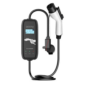 OEM ODM Pistolet de <span class=keywords><strong>charge</strong></span> portable plug and play Ac 16A pour voiture Chargeur rapide Gbt Type 1 Type 2 Ev avec affichage numérique à LED - Product Image 1