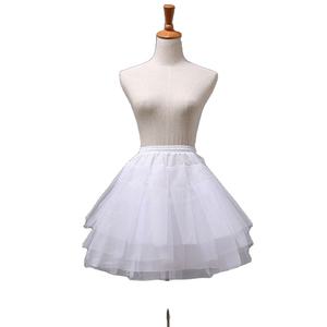 Lolita abito Cosplay <span class=keywords><strong>vestiti</strong></span> per donna donna Crinoline No Hoop <span class=keywords><strong>sottoveste</strong></span> 3 strati di danza classica <span class=keywords><strong>sottoveste</strong></span> per abiti - Product Image 1