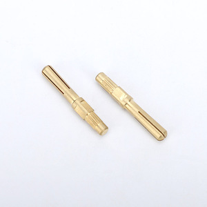 Pièces de raccordement filetées usinées sur commande en laiton CNC pour équipement électronique, service OEM ODM - Product Image 4