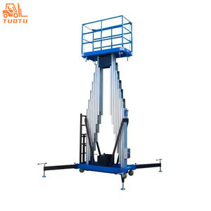 100kg 200kg nhôm giàn giáo đơn nhân viên nâng nền tảng với CE ISO - Product Image 4