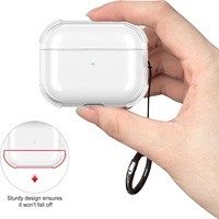 LeYi Candy antichoc TPU pour étuis pour écouteurs avec crochet anti-chute housse pour écouteurs usine de gros pour AirPods Pro 3