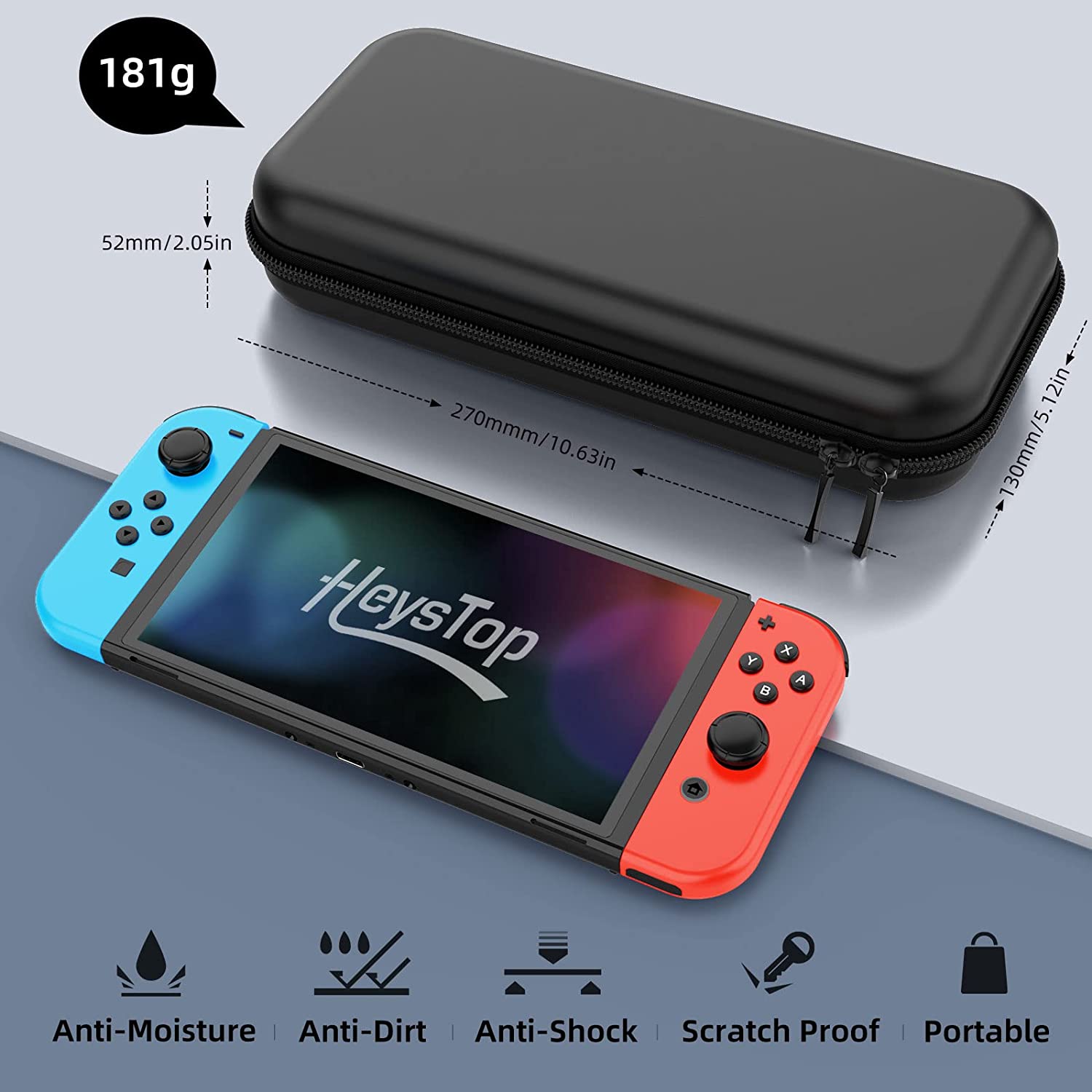 Nintendo Switch 9 in 1 Accessories Kit - Protection & Style