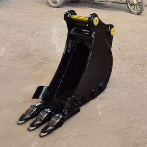 Di alta qualità escavatore personalizzazione 20 cm roccia terra scavare secchio per <span class=keywords><strong>Mini</strong></span> escavatore accessori secchio - Product Image 2