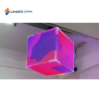 Pantalla LED Cúbica Multifacética a Todo Color HD para Exteriores, Resistente al Agua, Venta Directa de Fábrica, Garantía de 5 Años, 100000 Horas, Ideal para Ascensores y Educación