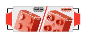 Ladrillo Básico Alto 2x2 para Legoes City, Bloques de Construcción 2*2 Legoes <span class=keywords><strong>Friends</strong></span>, Juguete de Plástico para Niños, Pieza para Juguetes DIY (N.º 3003) - Product Image 6